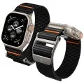 Каишка Spigen DuraPro Flex (AMP05981) - Apple Watch 12 / 11 / 10 / 9 / 8 / 7 / SE (3/2/1 Gen) / 6 / 5 / 4 / (44/45mm) / Ultra 4 / 3 / 2 / 1 (46/49mm) - Черен