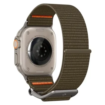 Каишка Spigen DuraPro Flex (AMP05982) - Apple Watch 12 / 11 / 10 / 9 / 8 / 7 / SE (3/2/1 Gen) / 6 / 5 / 4 / (44/45mm) / Ultra 4 / 3 / 2 / 1 (46/49mm) - Каки