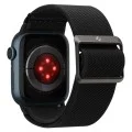 Каишка Spigen - Lite Fit (AMP02286) - Apple Watch 12/11/10/9/8/7/SE (3/2/1 Gen)/6/5/4/(44mm/45mm)/ Ultra 4/3/2/1 (46mm/49mm) - Черен