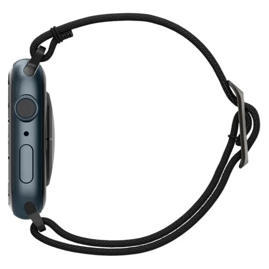 Каишка Spigen - Lite Fit (AMP02290) - Apple Watch 12 (42mm) 11/10 (42mm) 9/8/7 (41mm) / SE (3nd/2nd/1st Gen)/6/5/4 (40mm) - Черен