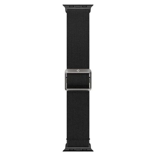 Каишка Spigen - Lite Fit (AMP02290) - Apple Watch 12 (42mm) 11/10 (42mm) 9/8/7 (41mm) / SE (3nd/2nd/1st Gen)/6/5/4 (40mm) - Черен