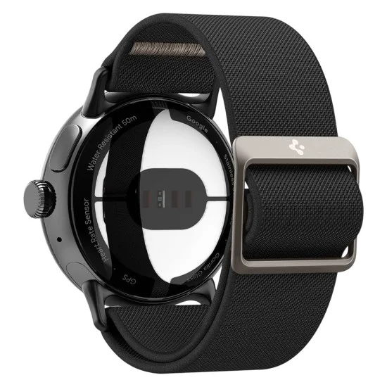 Каишка Spigen Lite Fit (AMP06348) - Google Pixel Watch 5 / Watch 4 / Watch 3 / Watch 2 / Watch 1 41mm - Черен