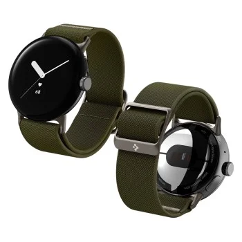 Каишка Spigen Lite Fit (AMP07608) - Google Pixel Watch 5 / Watch 4 / Watch 3 / Watch 2 / Watch 1 41mm - Зелен