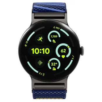 Каишка Spigen Lite Fit X (AMP11813) - Google Pixel Watch 5 / Watch 4 / Watch 3 45mm - Тъмно син