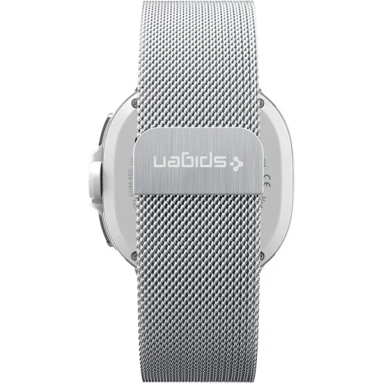 Каишка Spigen Metal Fit (AMP10121) - Samsung Galaxy Watch9 / Watch8 (40mm/44mm) / Watch8 Classic - Сребрист