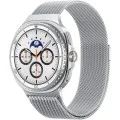 Каишка Spigen Metal Fit (AMP10121) - Samsung Galaxy Watch9 / Watch8 (40mm/44mm) / Watch8 Classic - Сребрист