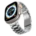 Каишка Spigen - Modern Fit 316L (AMP06356) - Apple Watch 12/11/10/9/8/7/SE (3/2/1 Gen)/6/5/4/ Ultra 4/3/2/1 (44/45/46/49mm) - Сребърен