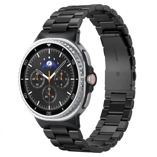 Каишка Spigen Modern Fit 316L (AMP11608) - Samsung Galaxy Watch9 / Watch8 (40mm/44mm) / Watch8 Classic - Черен