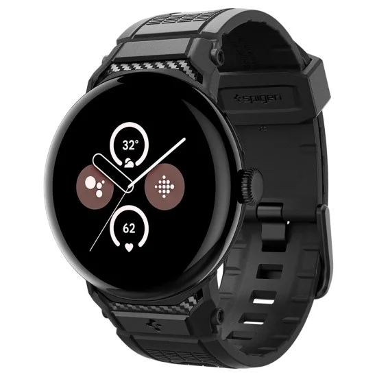 Каишка Spigen Rugged Band (AMP07556) - Google Pixel Watch 5 / Watch 4 / Watch 3 / Watch 2 / Watch 1 41mm - Черен