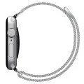 Каишка Spigen - WBM4 Series (AMP10498) - Apple Watch 12 (42mm) 11/10 (42mm) 9/8/7 (41mm)/SE (3nd/2nd/1st Gen)/6/5/4 (40mm) - Сребърен