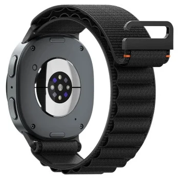 Каишка Spigen Watchband WBF1 (AMP11607) - Samsung Galaxy Watch9 / Watch8 (40mm/44mm) / Watch8 Classic - Черен