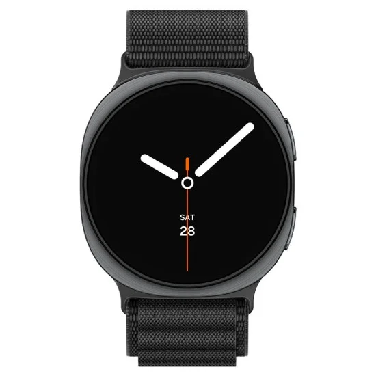 Каишка Spigen Watchband WBF1 (AMP11607) - Samsung Galaxy Watch9 / Watch8 (40mm/44mm) / Watch8 Classic - Черен