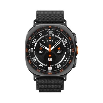 Каишка Spigen Watchband WBF1 (AMP11613) - Samsung Galaxy Watch Ultra 47mm / Watch Ultra 2 - Черен