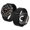 Каишка Spigen Watchband WBF1 (AMP11613) - Samsung Galaxy Watch Ultra 47mm / Watch Ultra 2 - Черен