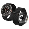 Каишка Spigen Watchband WBF1 (AMP11613) - Samsung Galaxy Watch Ultra 47mm / Watch Ultra 2 - Черен