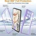 Калъф 360° + протектор – Honor 400 Smart 5G / 400 Smart 4G / X7d 4G – Techsuit ColorVerse – Лилав