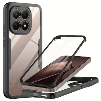 Калъф 360° + протектор – Techsuit ColorVerse – Xiaomi 15T – Черен