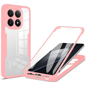 Калъф 360° + протектор – Techsuit ColorVerse – Xiaomi 15T – Розов