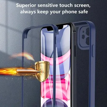 Калъф 360° + протектор – Xiaomi 17 – Techsuit ColorVerse – Черен