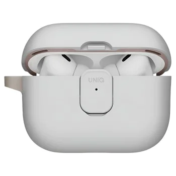 Калъф за AirPods Pro 3 - UNIQ Clyde Series - Сив / Бежов