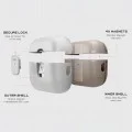 Калъф за AirPods Pro 3 - UNIQ Clyde Series - Сив / Бежов