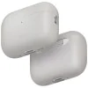 Калъф за AirPods Pro 3 - UNIQ Lino Hybrid Liquid Silicon - Бежов (Beige Ivory)