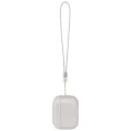 Калъф за AirPods Pro 3 - UNIQ Lino Hybrid Liquid Silicon - Бежов (Beige Ivory)