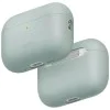 Калъф за AirPods Pro 3 - UNIQ Lino Hybrid Liquid Silicon - Зелен (Iceplant Green)