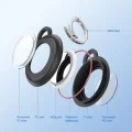 Калъф за Apple AirTag Dux Ducis PC Secure Holder (4 броя) - водоустойчив - Черен / Бял / Син / Розов