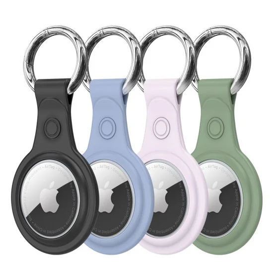 Калъф за Apple AirTag Dux Ducis Secure Holder (4 броя в комплект) - Многоцветен