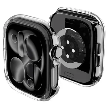 Калъф за Apple Watch 12 42mm Thin Fit (ACS11881) - Spigen - Кристално прозрачен