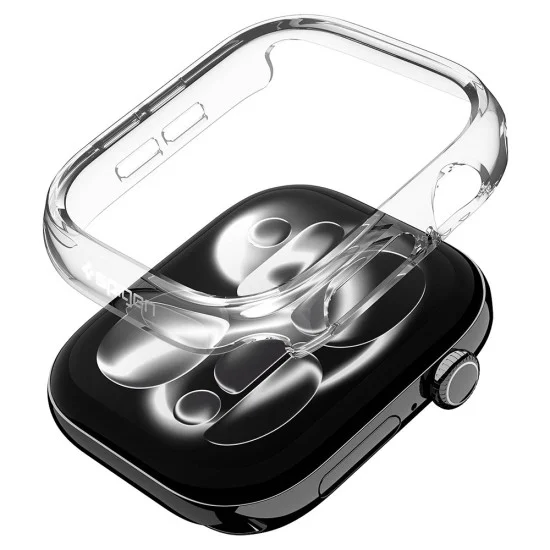 Калъф за Apple Watch 12 42mm Thin Fit (ACS11881) - Spigen - Кристално прозрачен