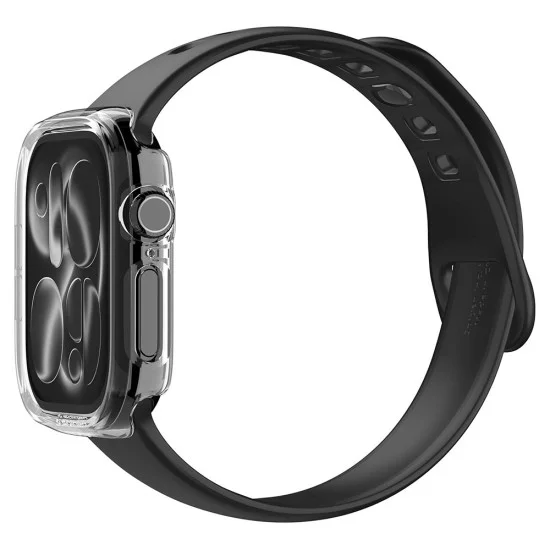 Калъф за Apple Watch 12 42mm Thin Fit (ACS11881) - Spigen - Кристално прозрачен