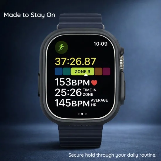 Калъф за Apple Watch 12 42mm Thin Fit (ACS11881) - Spigen - Кристално прозрачен