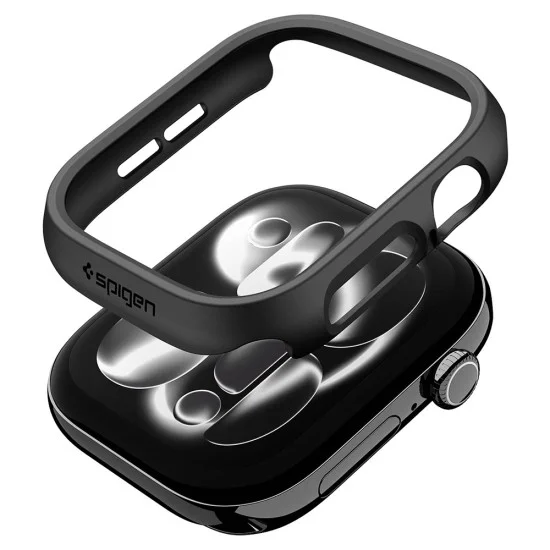 Калъф за Apple Watch 12 (46mm) - Thin Fit (ACS11890) - Spigen - Черен