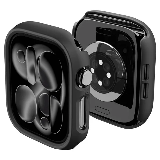 Калъф за Apple Watch 12 (46mm) - Thin Fit (ACS11890) - Spigen - Черен