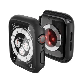 Калъф за Apple Watch SE 3 / SE 2 / SE / 6 / 5 / 4 (44mm) - Thin Fit 360 (ACS11592) - Spigen - Черен
