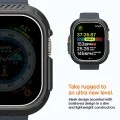 Калъф за Apple Watch Ultra 4 / 3 / 2 / 1 (49mm) - Lock Fit (ACS06208) - Spigen - Черен