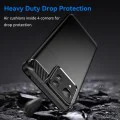 Калъф за Asus Zenfone 11 Ultra - Carbon Silicone - Черен