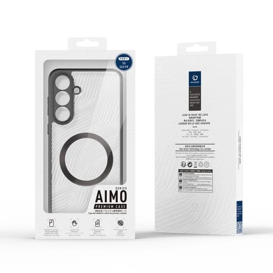 Калъф Dux Ducis Aimo MagSafe Series - Samsung Galaxy S25 FE - Черен