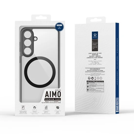 Калъф Dux Ducis Aimo MagSafe Series - Samsung Galaxy S26 FE - Черен