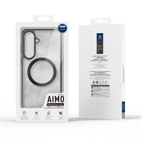 Калъф Dux Ducis Aimo MagSafe Series - Samsung Galaxy S26 Plus - Черен