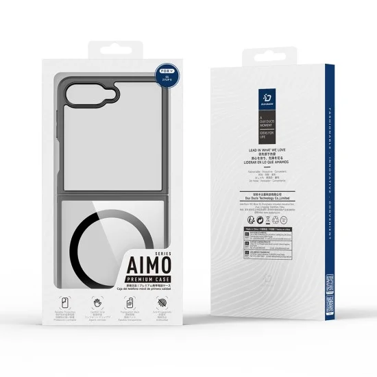 Калъф Dux Ducis - Aimo MagSafe Series - Samsung Galaxy Z Flip8 - Черен