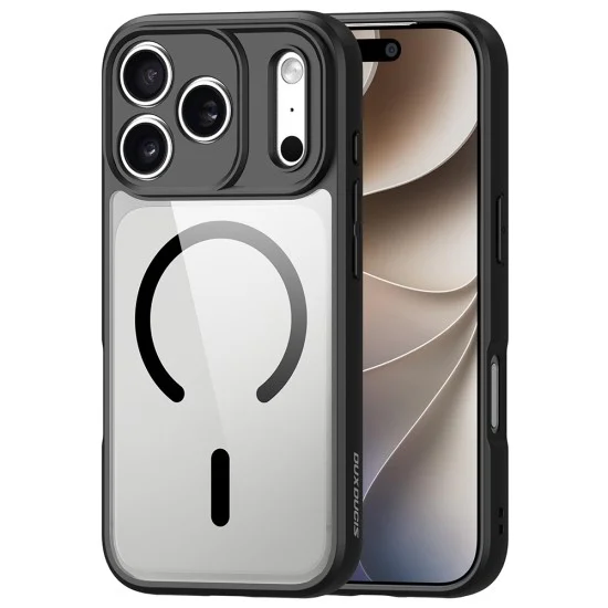 Калъф Dux Ducis Aimo MagSafe Series - iPhone 18 Pro Max / iPhone 17 Pro Max - Черен