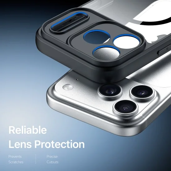 Калъф Dux Ducis Aimo MagSafe Series - iPhone 18 Pro Max / iPhone 17 Pro Max - Черен