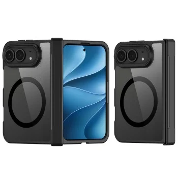 Калъф Dux Ducis - Aimo MagSafe Series (with Hinge Protection) - iPhone Duo - Черен