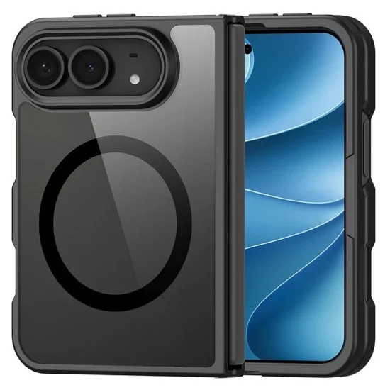 Калъф Dux Ducis - Aimo MagSafe Series (without Hinge Protection) - iPhone Duo - Черен