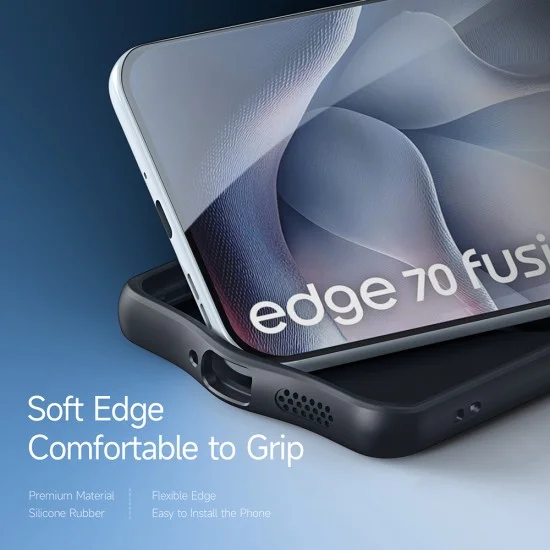 Калъф Dux Ducis Aimo Series - Motorola Edge 70 Fusion - Черен