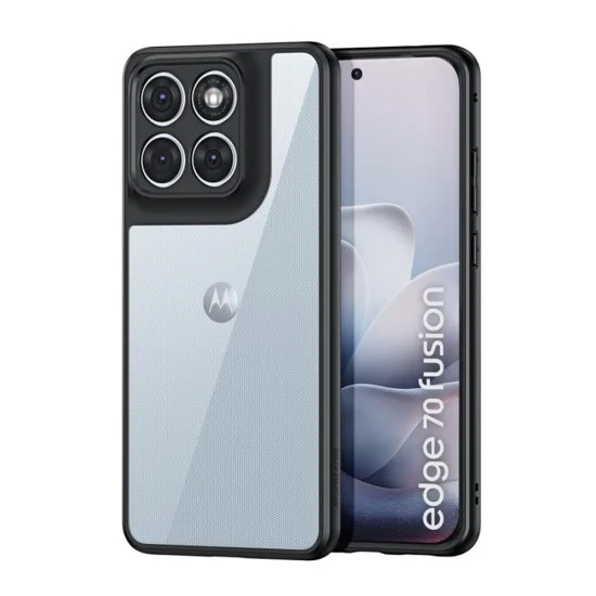 Калъф Dux Ducis Aimo Series - Motorola Edge 70 Fusion - Черен