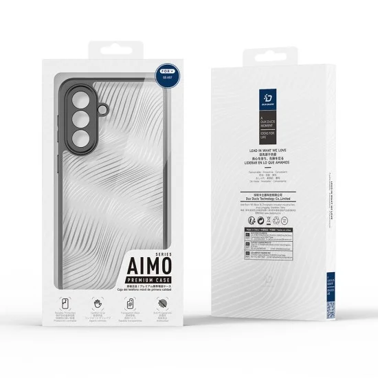 Калъф Dux Ducis Aimo Series - Samsung Galaxy A57 5G - Черен